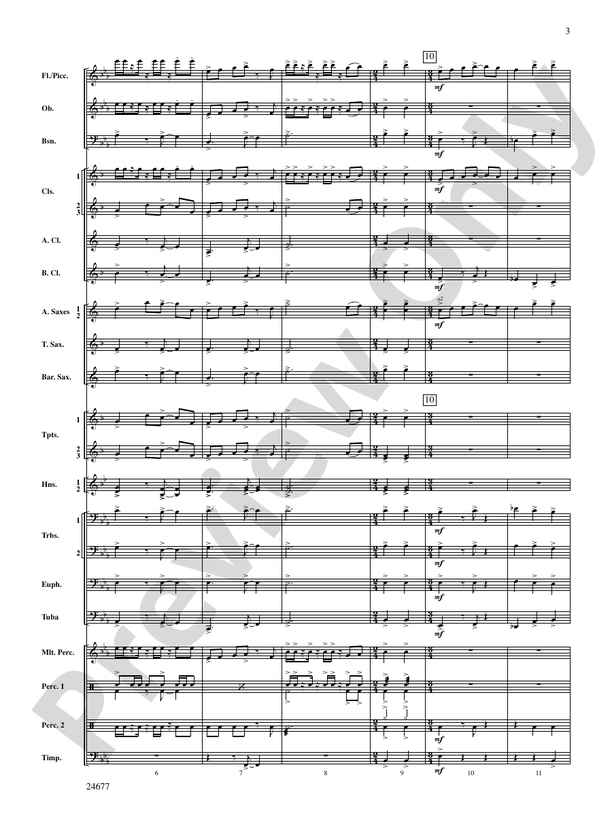 Diamondwood Celebration - Concert Band Conductor Score & Parts (Digital Download)