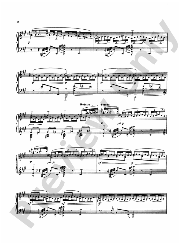 Debussy - L'Isle Joyeuse - Piano Solo (Digital Download)