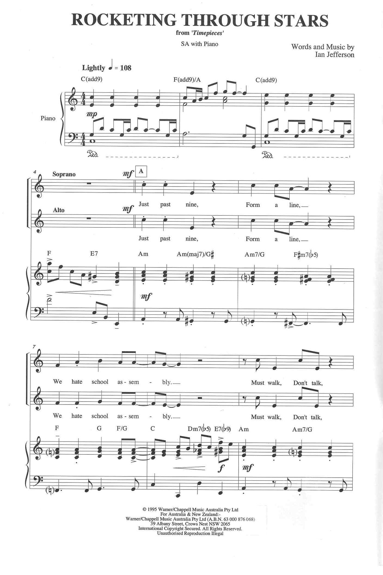 Rocketing Through the Stars SA