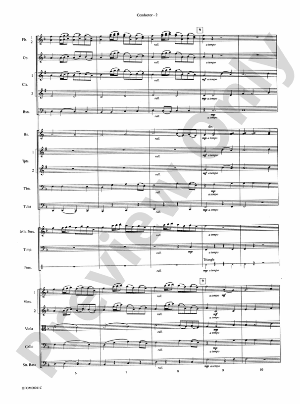 Best of Bach – Full Orchestra Conductor Score & Parts (Digital Download)