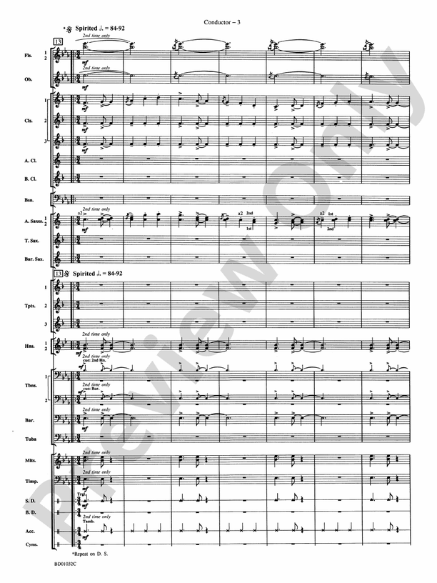 The Gathering of the Yeomen - Concert Band Conductor Score & Parts (Digital Download)