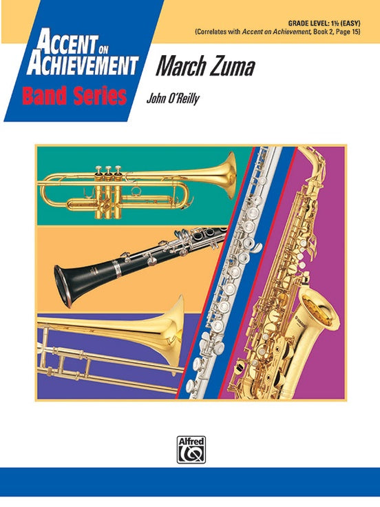March Zuma - Concert Band Conductor Score & Parts (Digital Download)