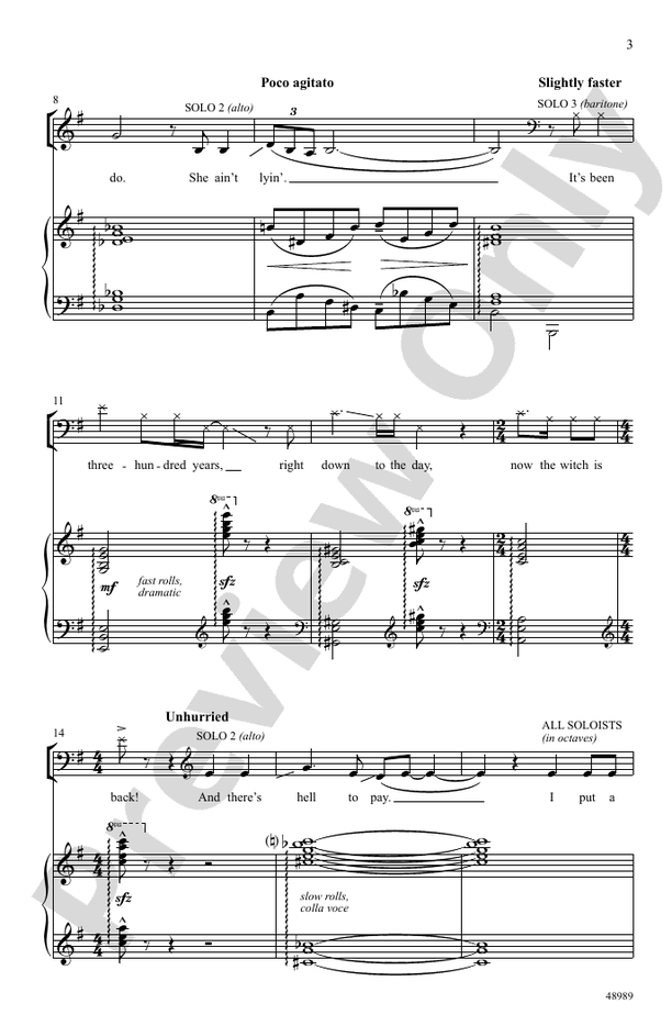 I Put a Spell on You - SAB Choral Octavo (Digital Download)