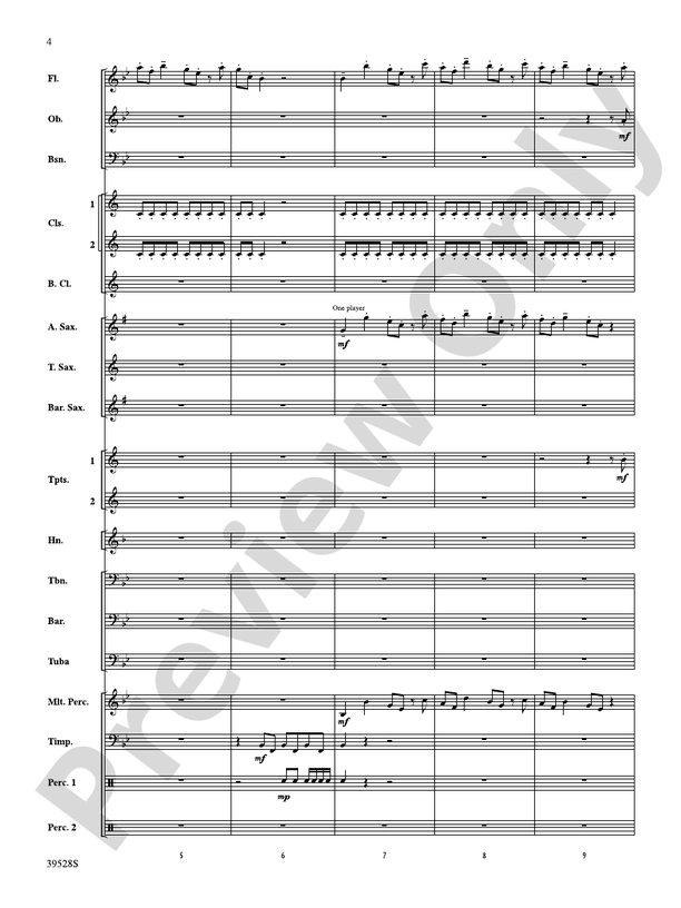 Blazing Bones of the West! - Concert Band Conductor Score & Parts (Digital Download)
