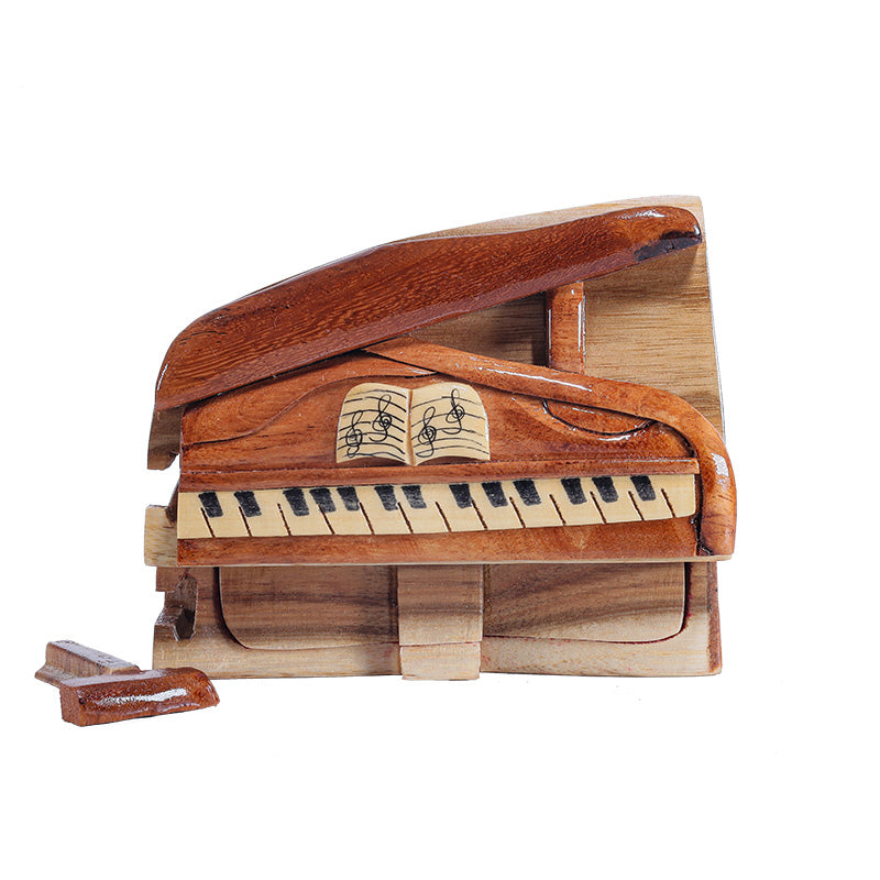 Secrets Box in the Shape of a Grand Piano.