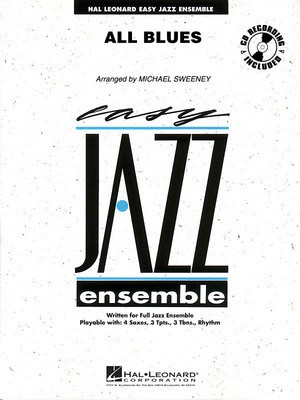 All Blues - Miles Davis - Michael Sweeney Hal Leonard Score/Parts/CD