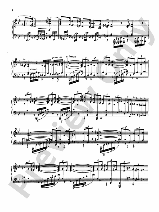 Bartok - Etude for the Left Hand - Piano Solo (Digital Download)