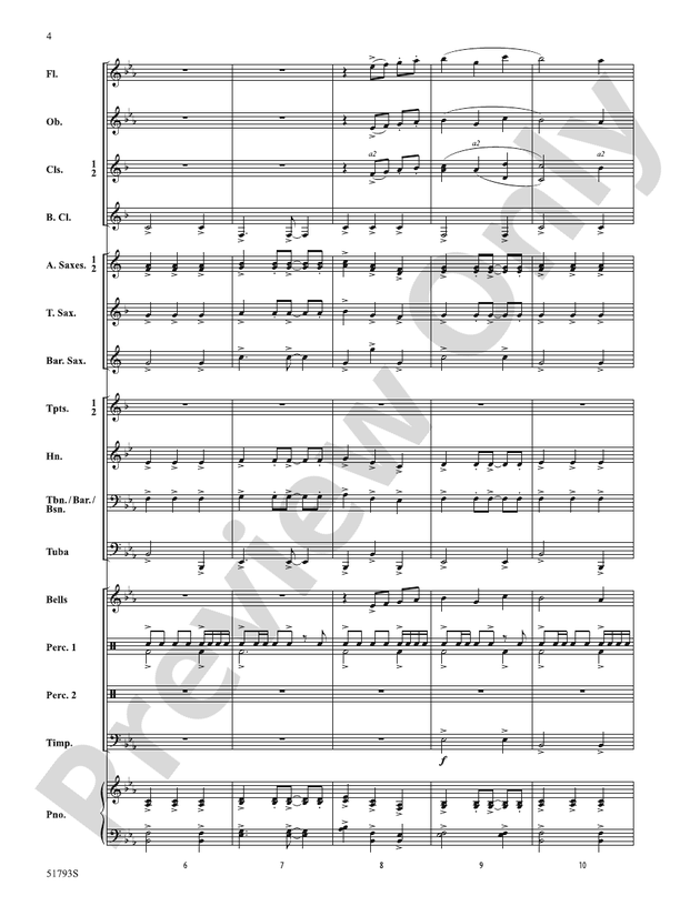 Climbing Quandary - Concert Band Conductor Score & Parts(Digital Download)