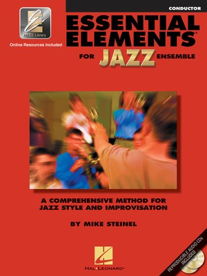 Essential Elements for Jazz Ensemble - Conductor - Mike Steinel - Mike Steinel Hal Leonard Score/CD