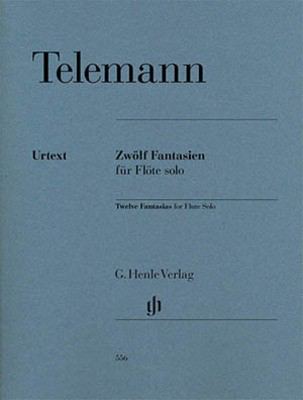 Twelve Fantasias for Flute Solo TWV 40:2-13 - Georg Philipp Telemann - Flute G. Henle Verlag Flute Solo