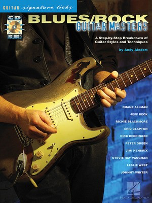 Blues Guitar Masters Sig Licks Bk/CD - Guitar TAB - Guitar Hal Leonard Guitar TAB /CD