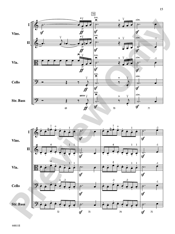 Iphigenia in Aulis - String Orchestra Conductor Score & Parts (Digital Download)