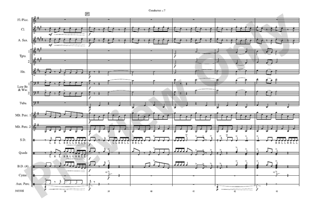 Harry Potter: The Music, Part 1 – Marching Band Conductor Score & Parts (Digital Download)