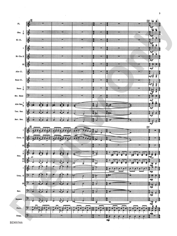 Rhythm of the Winds - Concert Band Conductor Score & Parts (Digital Download)