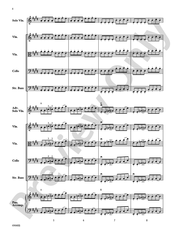 String Thang - String Orchestra Conductor Score & Parts (Digital Download)