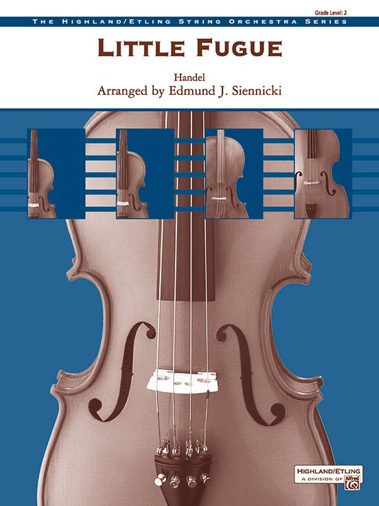 Little Fugue – String Orchestra Conductor Score & Parts (Digital Download)