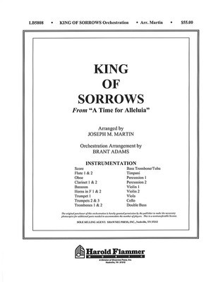 King of Sorrows (from A Time for Alleluia) - Joseph M. Martin - Shawnee Press Score/Parts