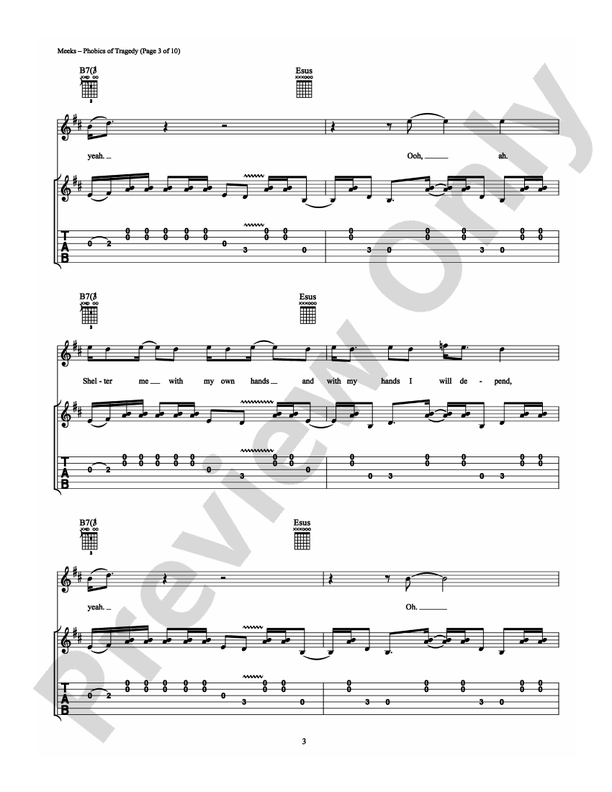 Phobics of Tragedy - Guitar TAB (Digital Download)