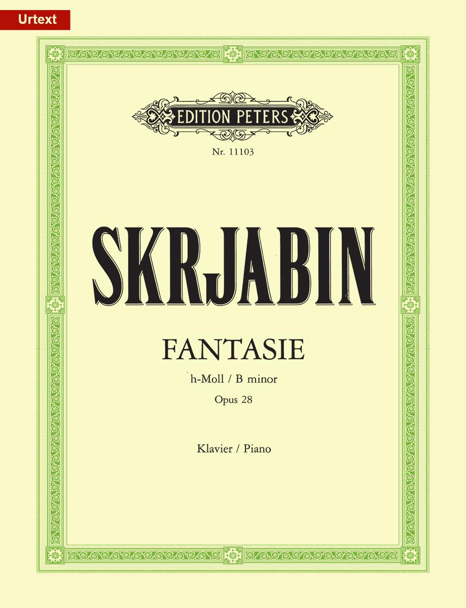 Scriabin - Fantasie In B Minor Op.28 (EP11103) - Piano Solo (Digital Download)
