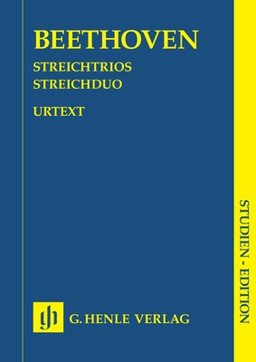 String Trios String Duo Op 3 8 WoO 32 Study Score
