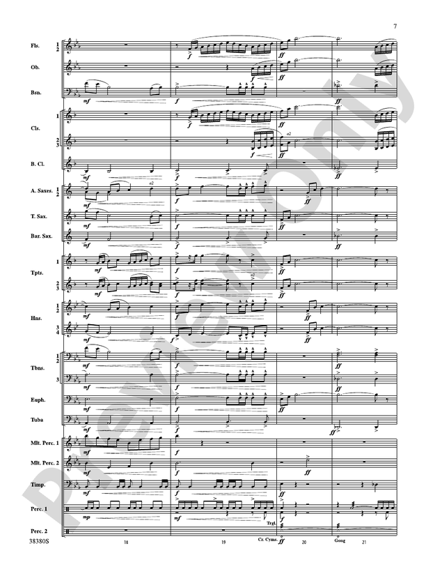 And in the End It Was Earth - Concert Band Conductor Score & Parts (Digital Download)