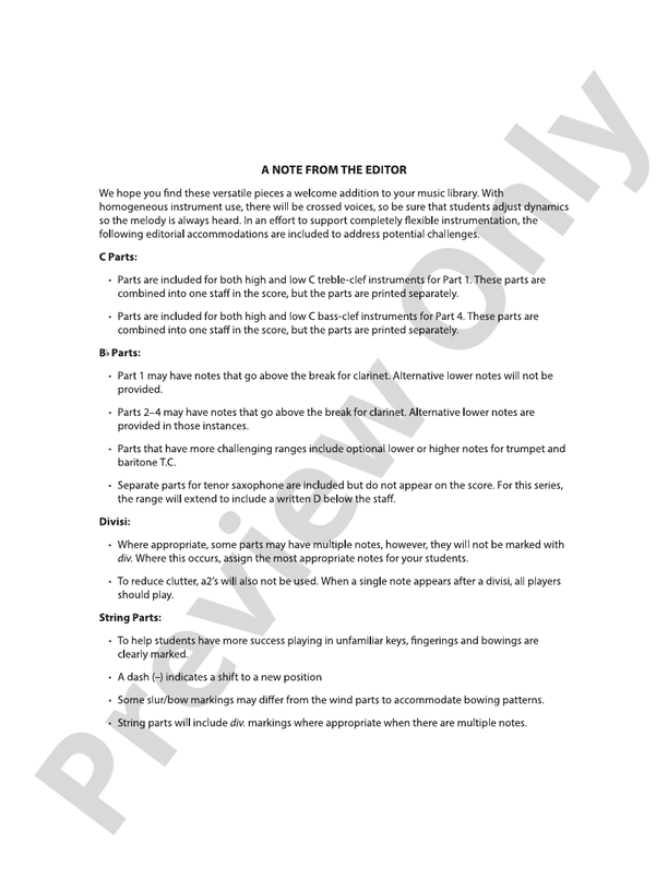 High Hopes (Flexible Arrangement) - Concert Band Conductor Score & Parts (Digital Download)
