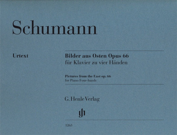 Schumann - Pictures from the East Op66 -  Piano Duet Henle HN1263