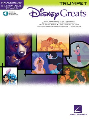 Disney Greats - for Trumpet Instrumental Play-Along Pack - Various - Trumpet Hal Leonard
