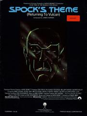 Spock's Theme (Returning To Vulcan) (from 'Star Trek III: The Search For Spock') - Piano Solo (Digital Download)