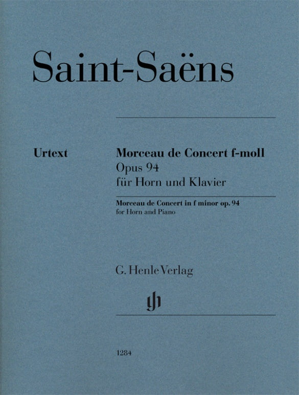 Saint-Saens - Morceau de Concert Op94 - French Horn/Piano Accompaniment Henle HN1284
