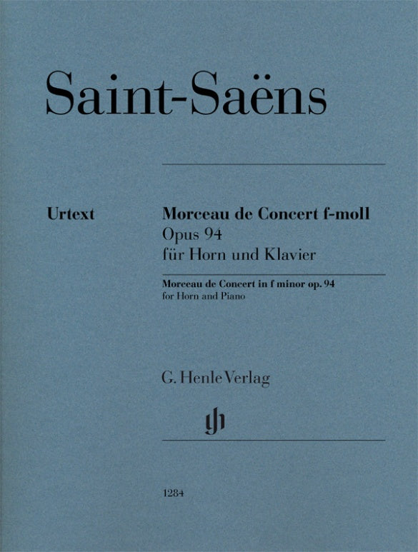 Morceau de Concert in F Minor Op 94 Horn/Piano