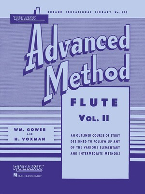 Rubank Advanced Method - Flute Vol. 2 - Flute Rubank Publications