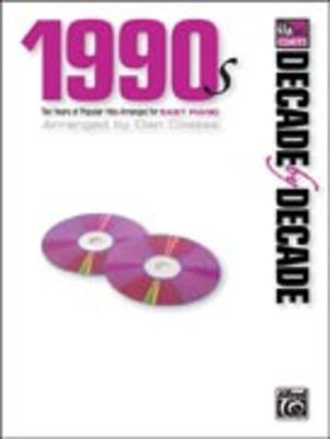 Decade By Decade 1990s Easy Piano