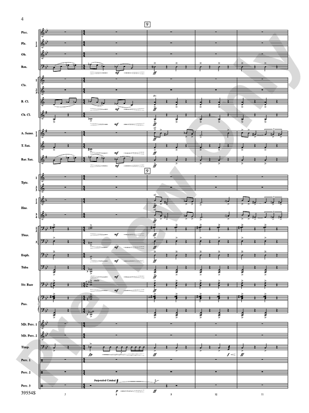 CompleX-2030 - Concert Band Conductor Score & Parts (Digital Download)