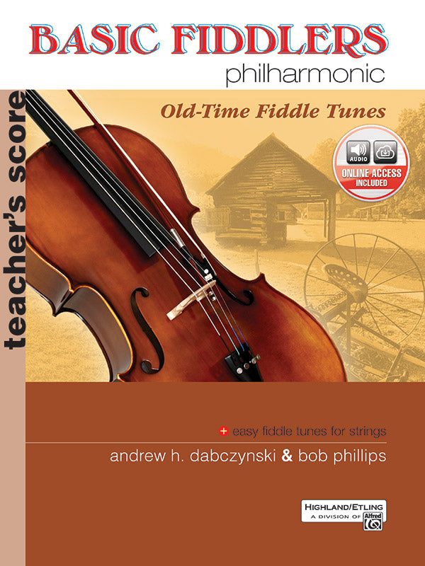 Alfred's Basic Fiddlers Philharmonic Teachers Manual Book/CD - Alfred Music