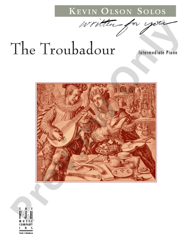 The Troubadour - Piano (Digital Download)