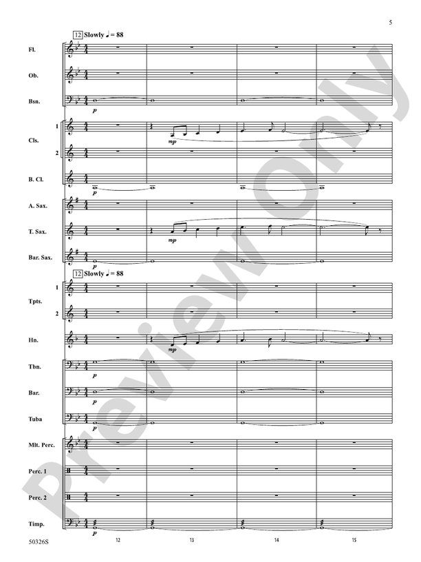 Intenso - Concert Band Conductor Score & Parts (Digital Download)