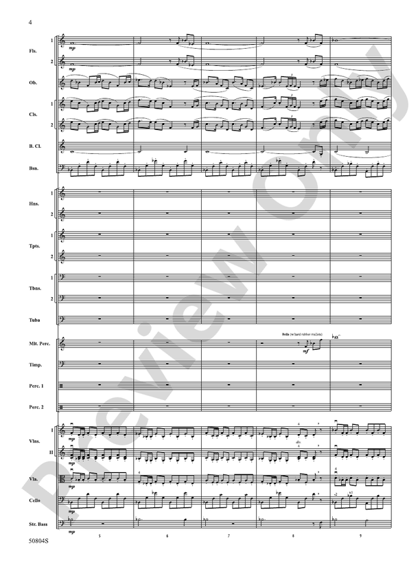 A Childhood Remembered – Full Orchestra Conductor Score & Parts