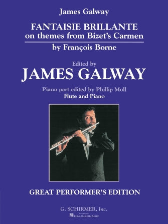 Borne - Fantasie Brillante on Themes from Bizet's Carmen - Flute/Piano Accompaniment edited by Galway Schirmer 50336050