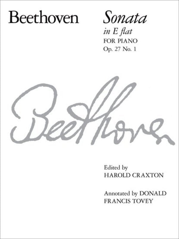 Beethoven Piano Sonata in Eb Major Op 27 No 1