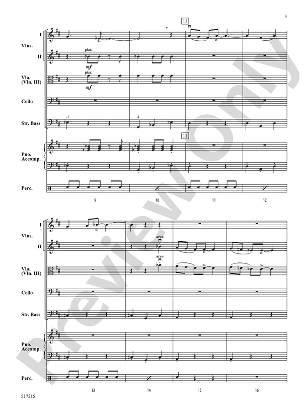 High Velocity - String Orchestra Conductor Score & Parts (Digital Download)