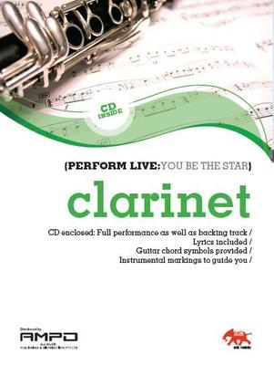 Perform Live 1 - Clarinet - You Be the Star - Clarinet Sasha Music Publishing /CD