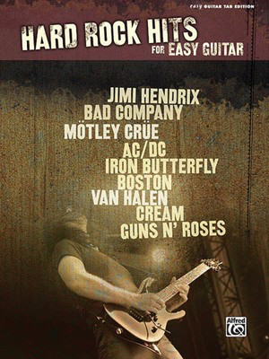Hard Rock Hits for Easy Guitar - Guitar Hal Leonard Easy Guitar