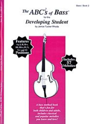 The ABC's of Bass for the Developing Student Book 2 - Double Bass Book by Tucker Rhoda Fischer ABC27