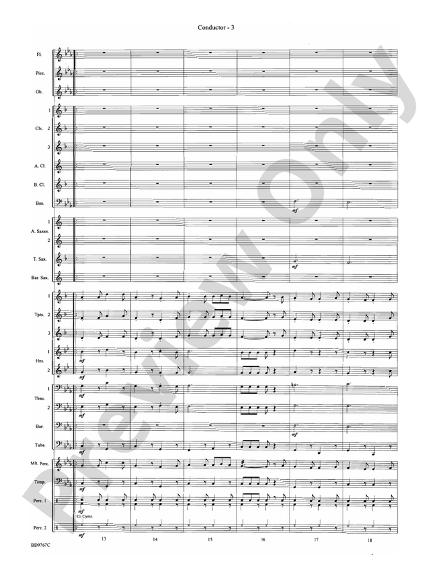 Viva Italia! (Grade 3) - Concert Band Conductor Score & Parts (Digital Download)