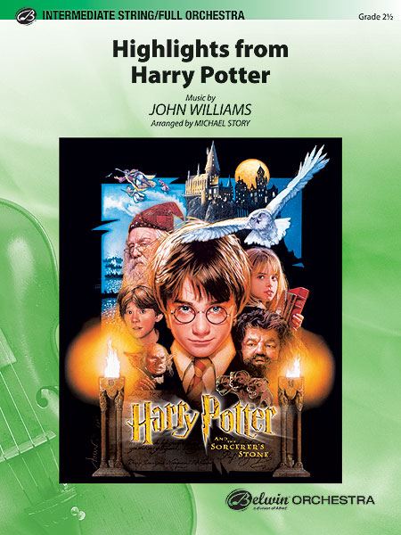 HIGHLIGHTS FROM HARRY POTTER - BELWIN FULL ORCHESTRA GR 2.5 - WILLIAMS ARR STORY - Alfred