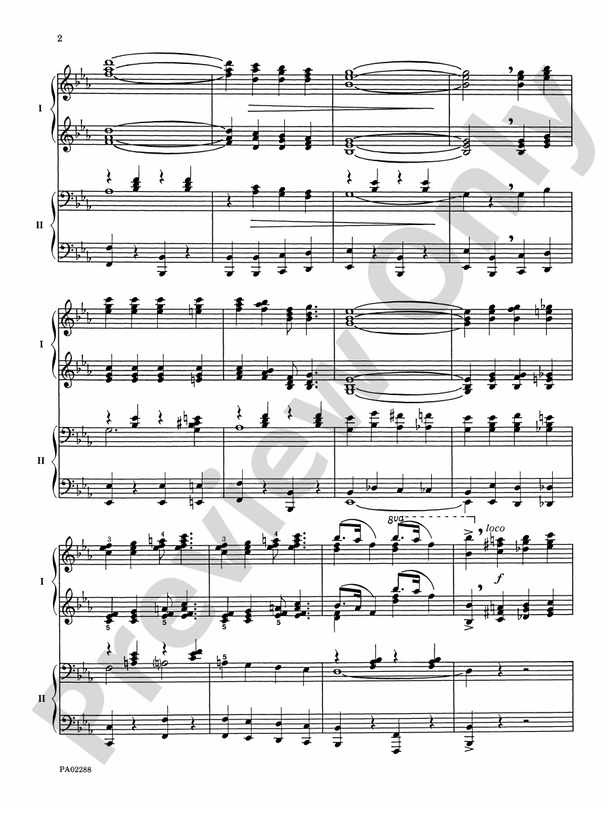 When the Midnight Choo-Choo Leaves for Alabam' - 2 Pianos, 4 Hands (Digital Download)