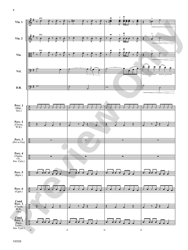 Prelude and Fiesta – String Orchestra Conductor Score & Parts (Digital Download)