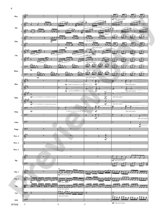(Up)Lifted – Full Orchestra Conductor Score & Parts (Digital Download)