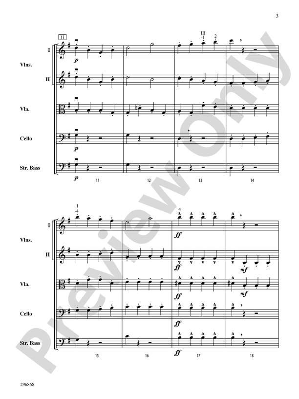 Presto – String Orchestra Conductor Score & Parts (Digital Download)